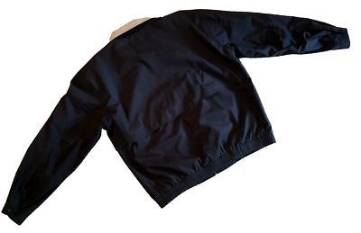 VINTAGE INDIANAPOLIS MOTOR SPEEDWAY MENS JACKET BLACK THE CLIPPER