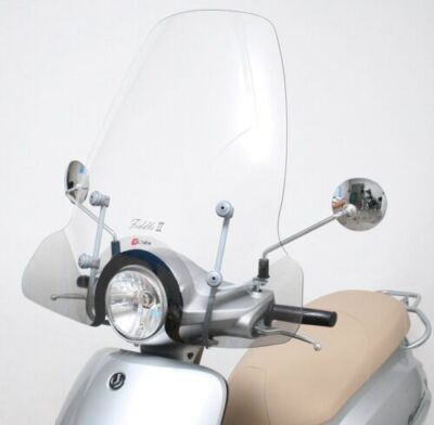 22981 FACO WINDSCHUTZSCHEIBE KOMPLETT SYM FIDDLE 2 50-125-150