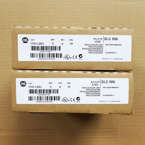 AB 1747-L553/C Neu Factory Sealed SLC500 5/05 CPU Prozessoreinheit 1747L553 SPS USA - Bild 2 von 5
