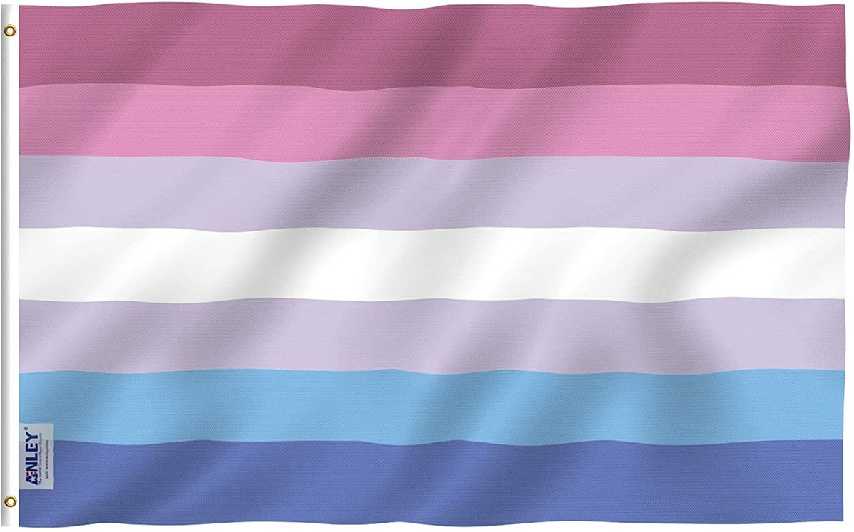 ANLEY Fly Breeze 3x5 Piedi Bandiera Arcobaleno - Colore Vivido e Resistente Ai Raggi UV - Testata In Tela E Doppie Cuciture - Bandiera Gay Pride Poliestere Anelli Ottone 3 X 5