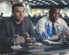 WENDELL PIERCE SIGNED AUTHENTIC 'THE WIRE' BUNK 8X10 PHOTO C w/COA ACTOR TREME