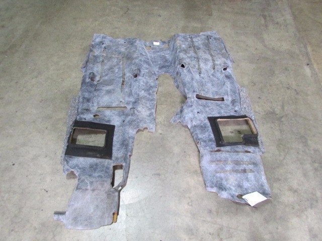 Maserati Quattroporte, Front Carpet, All One Piece, Beige, Used, P/N 981305514