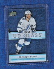 2021-22 Ovation UD Glass Hockey # GS-6 Brayden Point /349