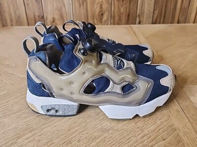 Reebok X Footpatrol InstaPump Fury OG Navy Men's Size 10 The Pump Sneakers