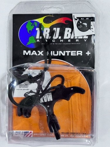 Archery Equipment | Tru Ball Max Hunter Plus Release 3 Finger Black