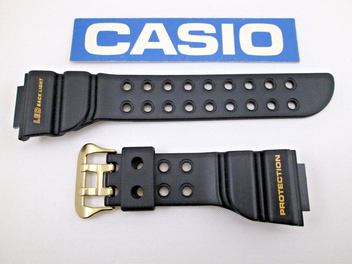 Genuine Casio G-Shock Frogman GW-8230B black resin watch band