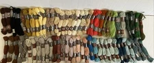 DMC Vintage Laine Colbert Laine Tapisserie Wool Yarn Skein Lot