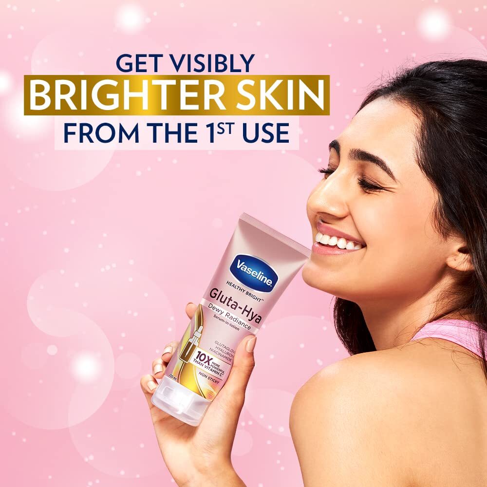Vaseline Gluta-Hya Dewy Radiance, 200ml, Serum-In-Lotion