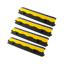 Rubber Cable Ramp Cord Cover Cable Protector Ramps Wire Hose Protective 22000...