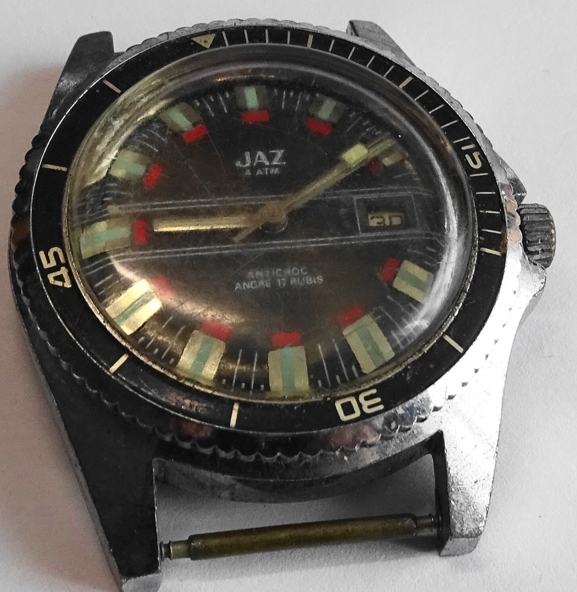 Verre De Montre Avec Joint Pour Marque JAZ - Pièce De Rechange - Neuf - Pour Réparation Ou Restauration De Montres