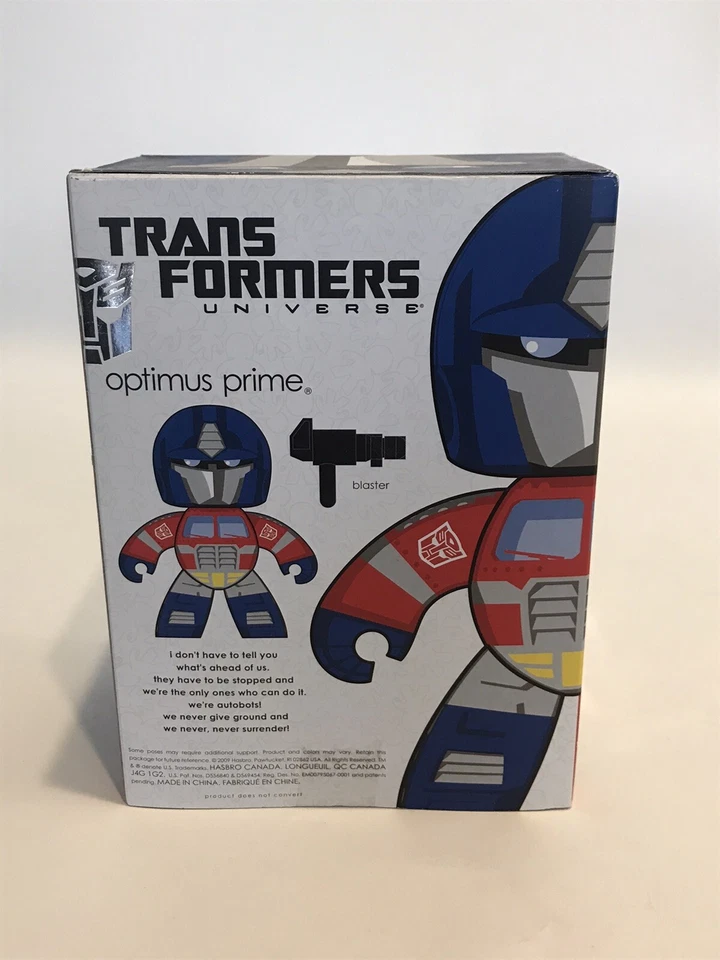 Hasbro SDCC Exclusive NIB Optimus Prime with Blaster Transformers Mighty Muggs - Image 3 of 4
