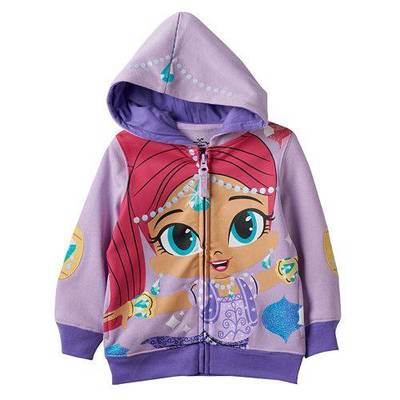 SHIMMER AND SHINE SWEATER HOODIE SIZE 