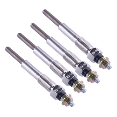 4pcs Glow Plug Fit For Isuzu C240 C190 C201 C221 4BA1 D500 4FA1 Diesel Engine