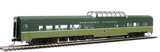 NEW Walthers 85 Budd Dome Coach RTR NP Passenger Car HO FREE US SHIP