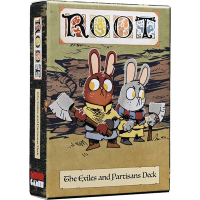 Root - Die Verbannten und Partisanen Deck - Brettspiel Erweiterung Neu