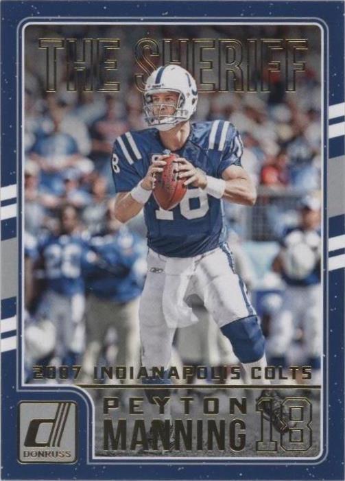 2016 Donruss Peyton Manning #10 - 1 of 2
