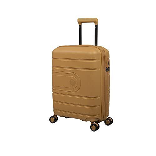 it luggage Eco Tough 21 Hardside Carry-On 8 Wheel Expandable Spinner Honey - Foto 1 di 7
