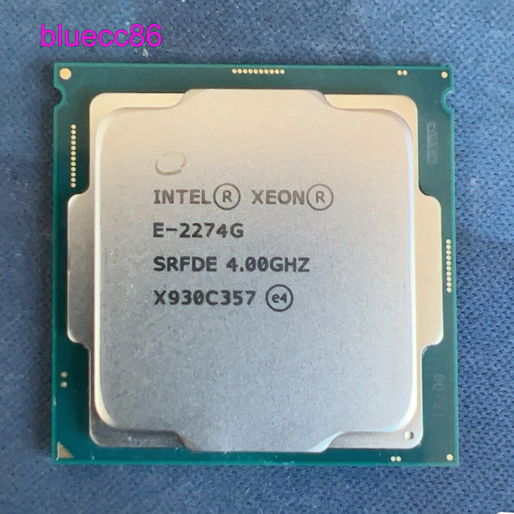 Intel Xeon E-2274G 4GHz 4 Cores 8 Threads LGA1151 Server CPU