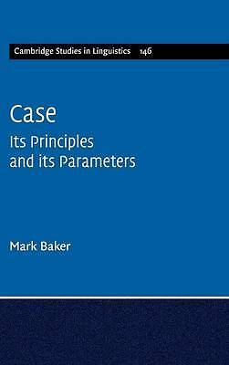 Case Its Principles and its Parameters Baker Hardback Cambridge University Press
