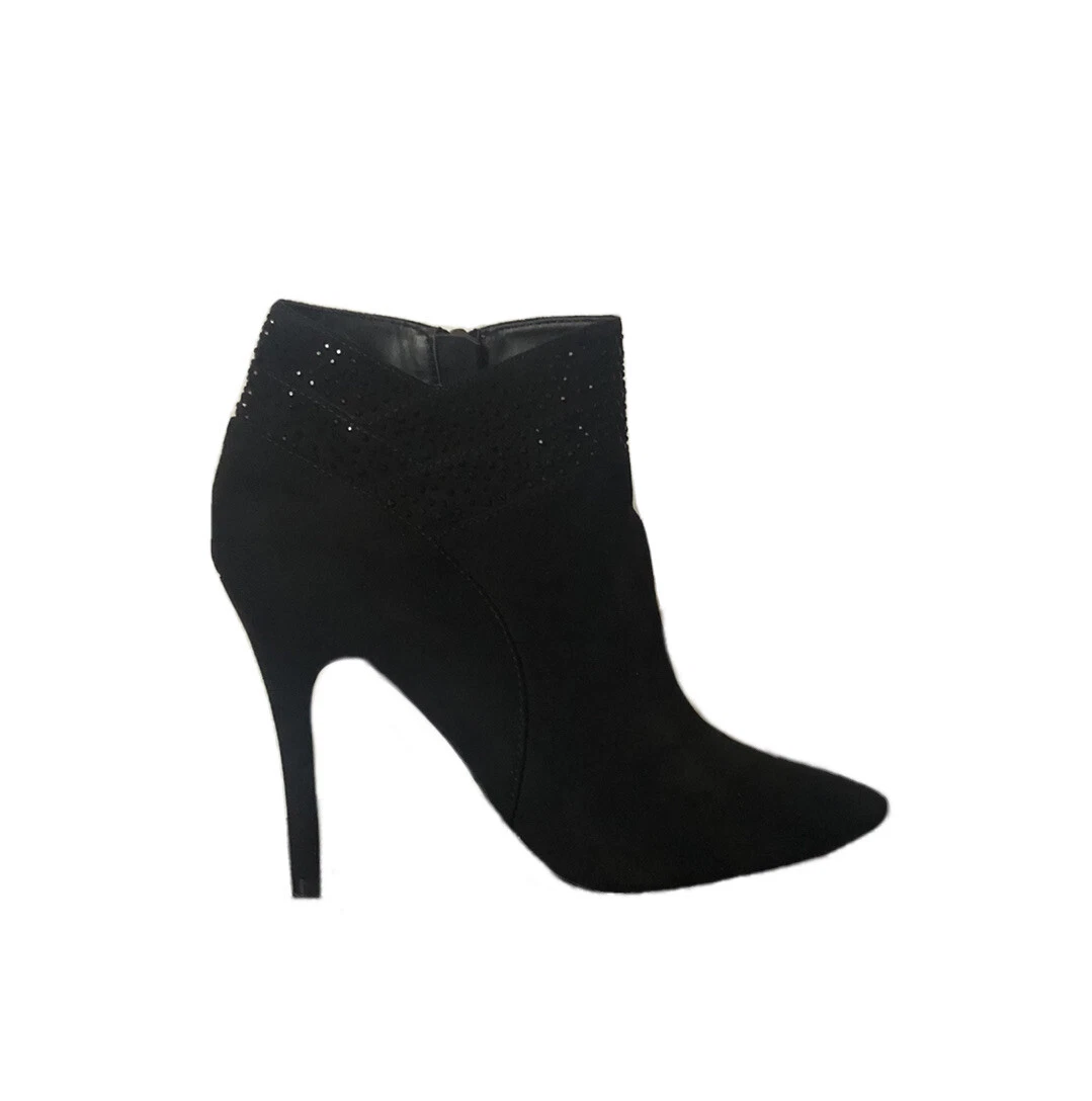 Bottes Hautes Femme En Daim & Other Stories – Noir, Strass, Talon 5-7,5 Cm – Taille 38