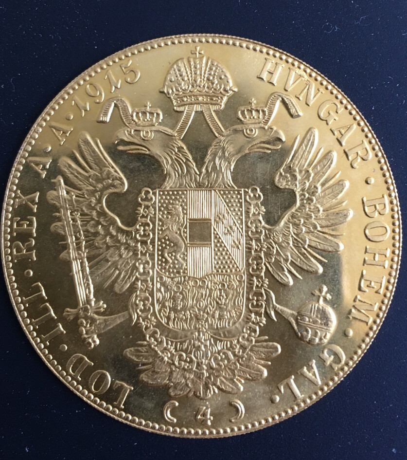 FRANC.IOS.I.D.G.AVSTRIAE IMPERRATOR 13.9 GR 1915 Gold Coin | eBay
