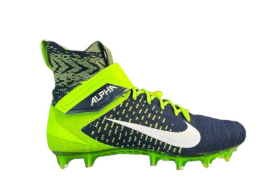 Nike Alpha Menace Elite 2 Football Cleats Seattle Seahawks BV2077-400 Size 11.5