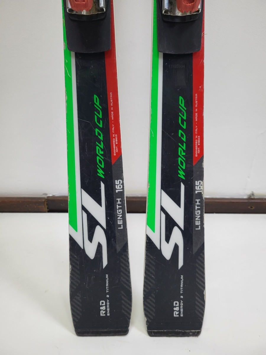 Nordica Dobermann WC SL 165 cm Ski + Marker 16 Bindings