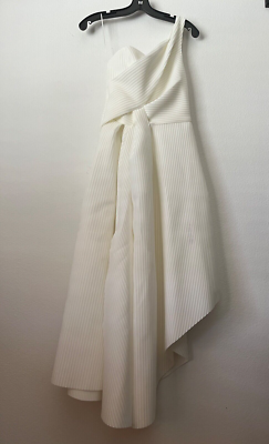 asos asymmetric one shoulder dress ASOS DESIGN One Shoulder Super Draped Asymmetric Neck Cowl Back Mini Dress  In Stone