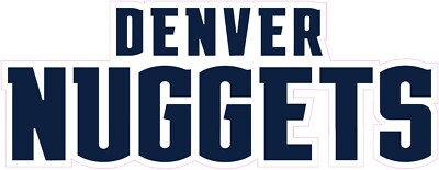 Denver Nuggets Basketball Vinyl Decal Sticker Car Truck Bumper Tumbler Mug