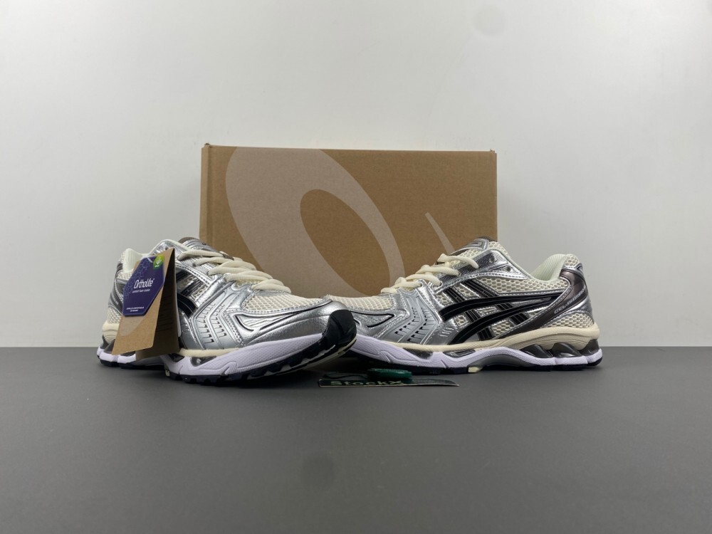 New ASICS Gel-Kayano 14 Cream Black Metallic Plum 1201A019-108 Men's!