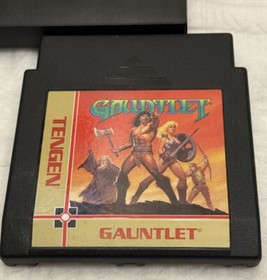 Gauntlet Nintendo NES With & Manual Black Cartridge