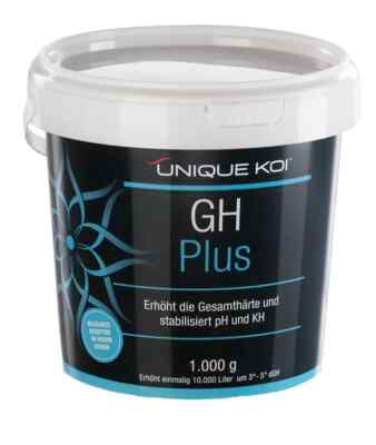 Unique Koi GH Plus Erhöht Gesamthärte und stabilisiert pH Wert im Koiteich