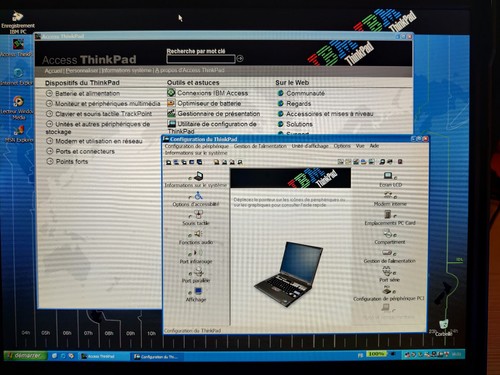 IBM Thinkpad a31 type 2652-MZG - Pentium 4 - 768Mb ram - 1400x1050 - Photo 3/12