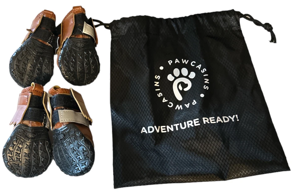 Sz 3 Dog Boots Non-Slip Soles Lot of 3 Pair - Image 2 of 2