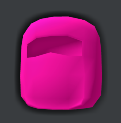 NONEWS X 紅臉兒 ROBL0X Rare Hat Pink Fuschia Ninja Mask of Furious Speed Toy