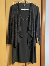 Black and Red Dress Very Classy Size 6