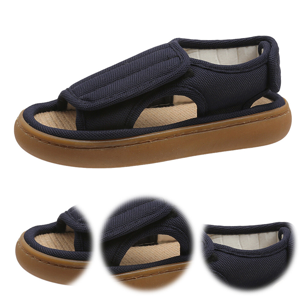 APL Sandali unisex diabetici scarpe da passeggio comode per donna uomo (blu 42 43)