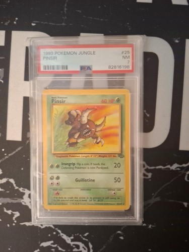 Pinsir (Unlimited) graded PSA 7 for sale on eBay