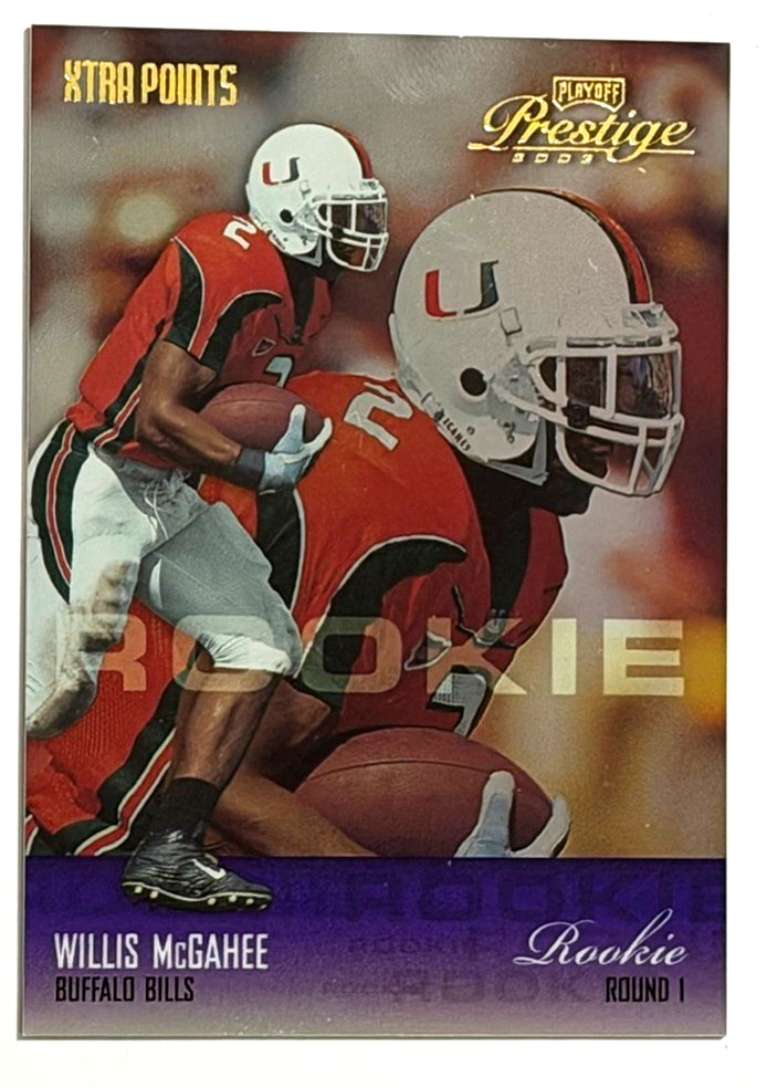 Willis McGahee Playoff Prestige Xtra Points #167 Base