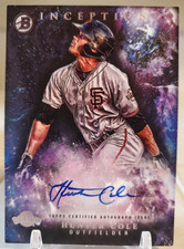 2016 Bowman Inception Autograph HUNTER COLE Rookie Card Auto GIANTS GEORGIA RC