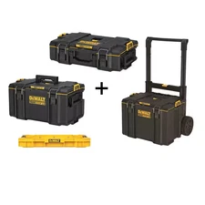 TOUGHSYSTEM 2.0 22 In. Small Tool Box, 22 In. Large Box, 24 In. Mobile Tool Box
