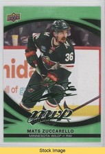 2023-24 Upper Deck MVP Green Script Mats Zuccarello #107 READ kr0