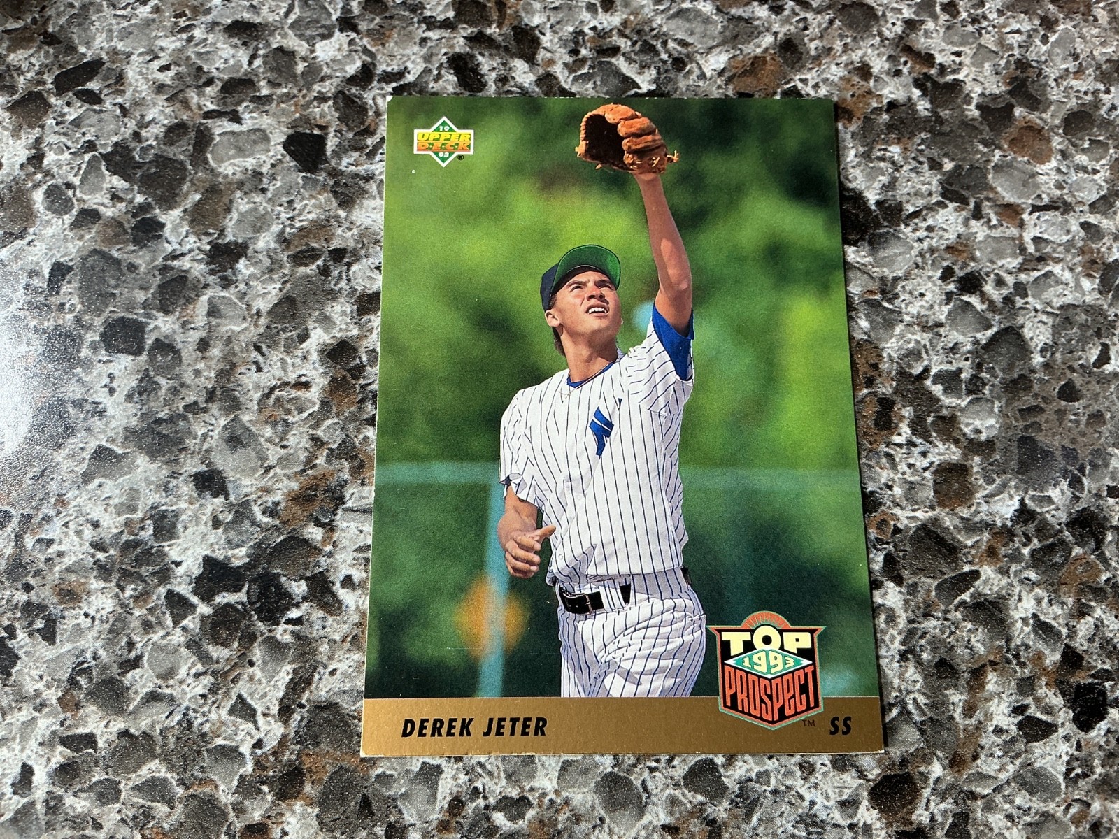 1993 Upper Deck Derek Jeter rookie #449 EX     *DJ1
