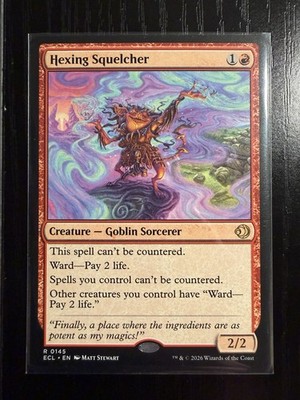 MTG Lorwyn Eclipsed - Hexing Squelcher Regular