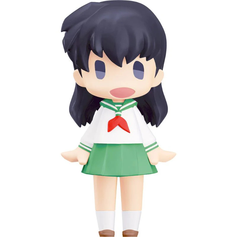 HELLO! GOOD SMILE InuYasha Kagome Higurashi Action Figure JAPAN OFFICIAL