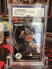 2021 Panini Prizm Draft Picks #64 Ja Morant CCG 10 Gem Mint Murray State Racers