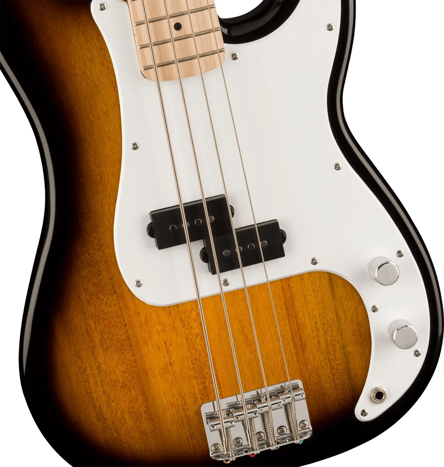 Fender Squier Sonic Precision Bass Guitar - 2 Color Sunburst - Image 3 of 4