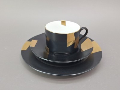Taitù Taitu Kaffeegedeck San Marco 1985 Emilio Bergmain Tasse Teller