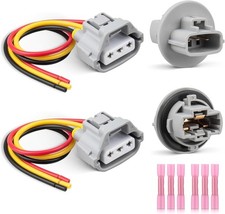 Front Trun Signal Light Socket Pigtail Connector Wiring Harness Fit for Toyota T