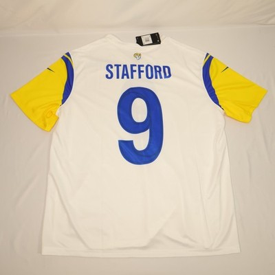 NWT Nike Men's Los Angeles Rams Matthew Stafford #9 Jersey Size 2XL